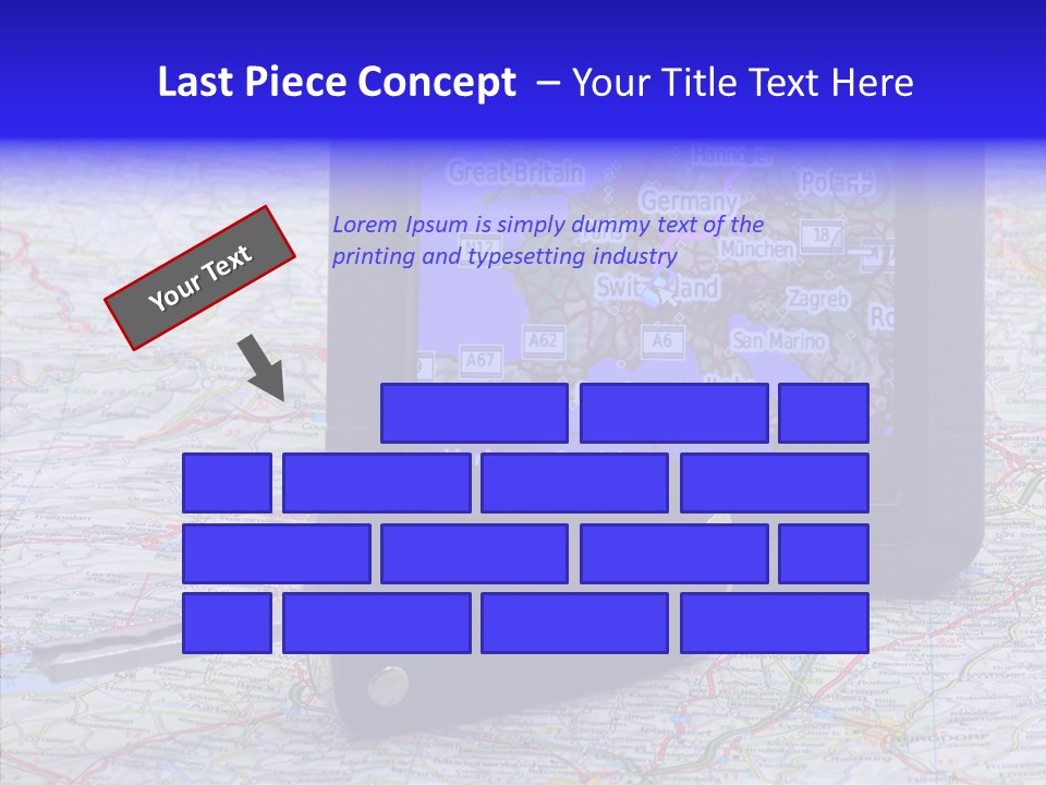 Navigate Control Vacation PowerPoint Template