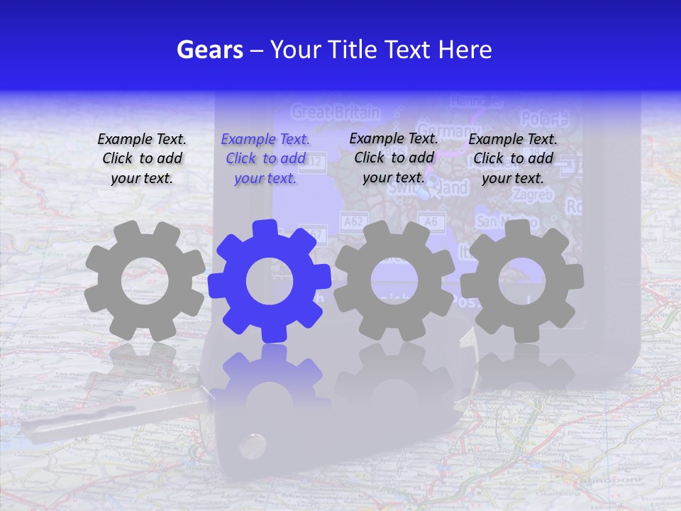 Navigate Control Vacation PowerPoint Template