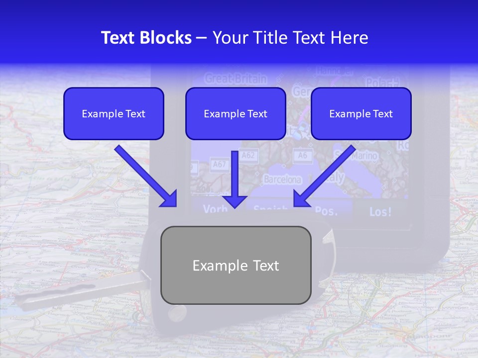 Navigate Control Vacation PowerPoint Template