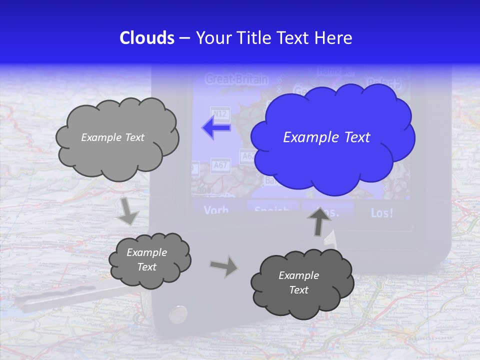 Navigate Control Vacation PowerPoint Template
