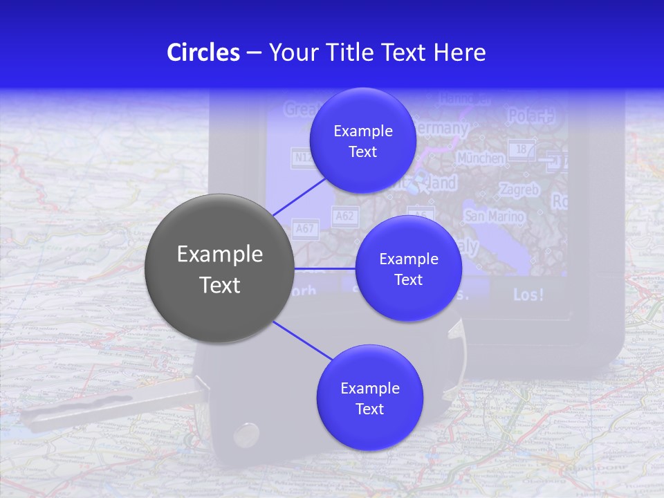 Navigate Control Vacation PowerPoint Template