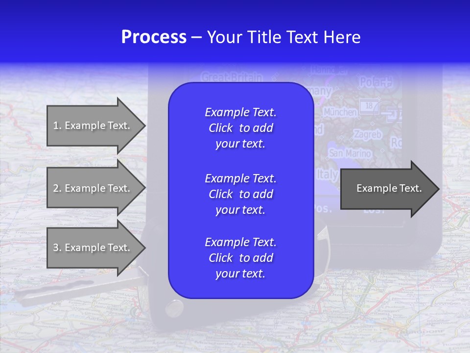 Navigate Control Vacation PowerPoint Template