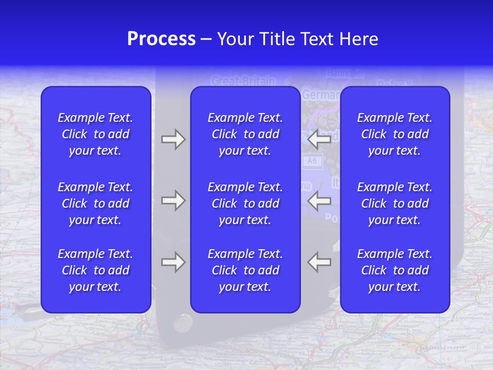 Navigate Control Vacation PowerPoint Template