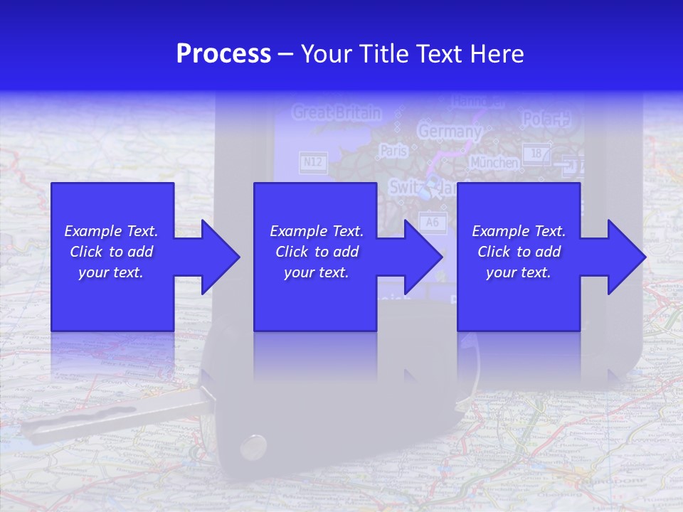 Navigate Control Vacation PowerPoint Template