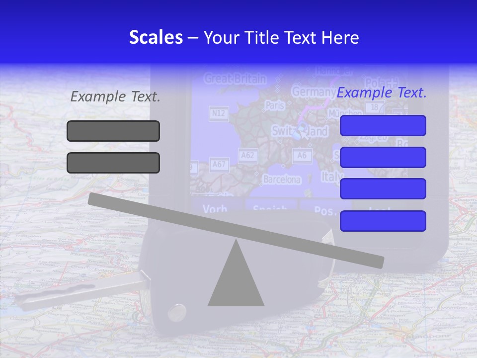Navigate Control Vacation PowerPoint Template
