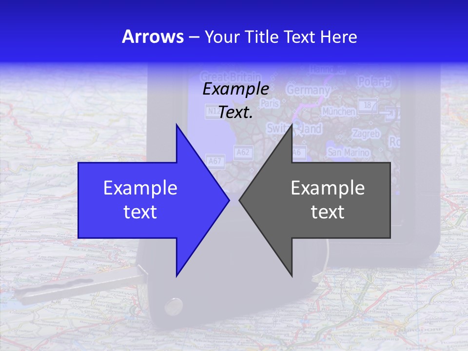 Navigate Control Vacation PowerPoint Template