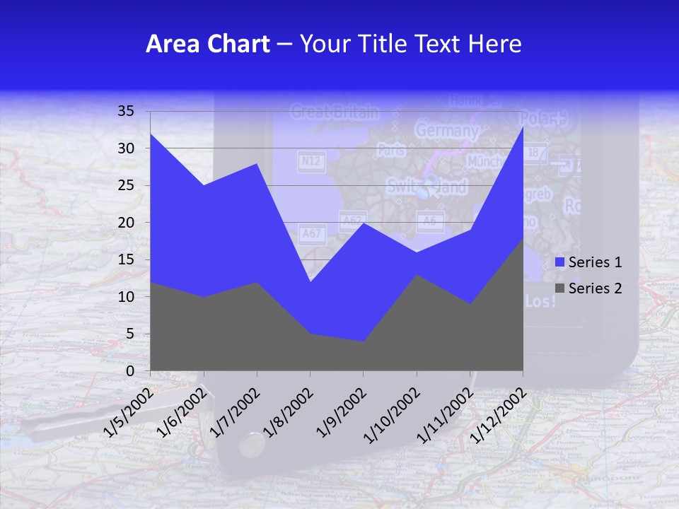Navigate Control Vacation PowerPoint Template