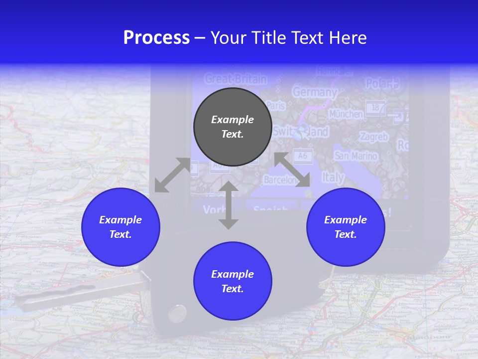 Navigate Control Vacation PowerPoint Template