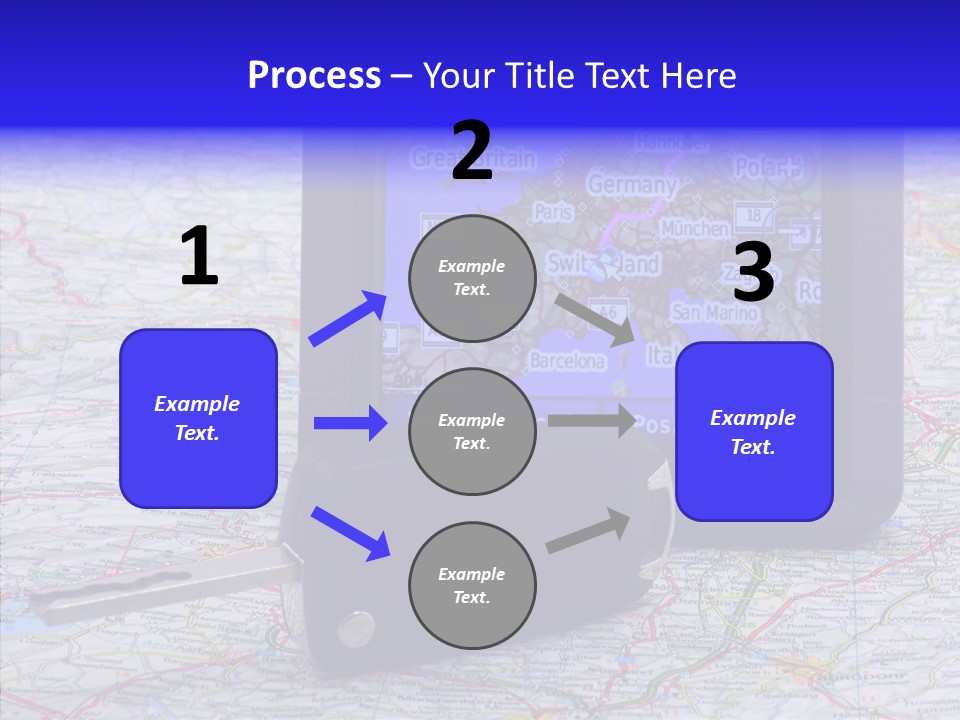 Navigate Control Vacation PowerPoint Template
