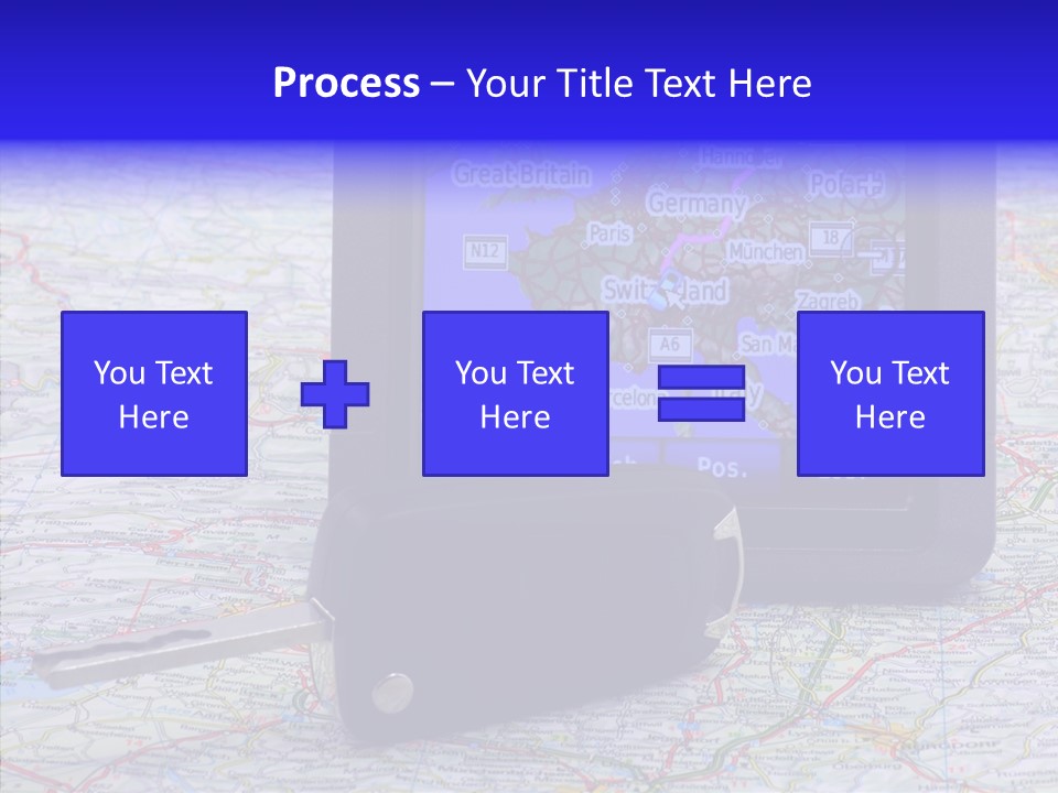 Navigate Control Vacation PowerPoint Template