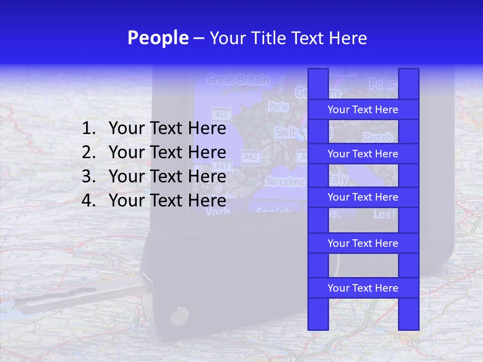 Navigate Control Vacation PowerPoint Template