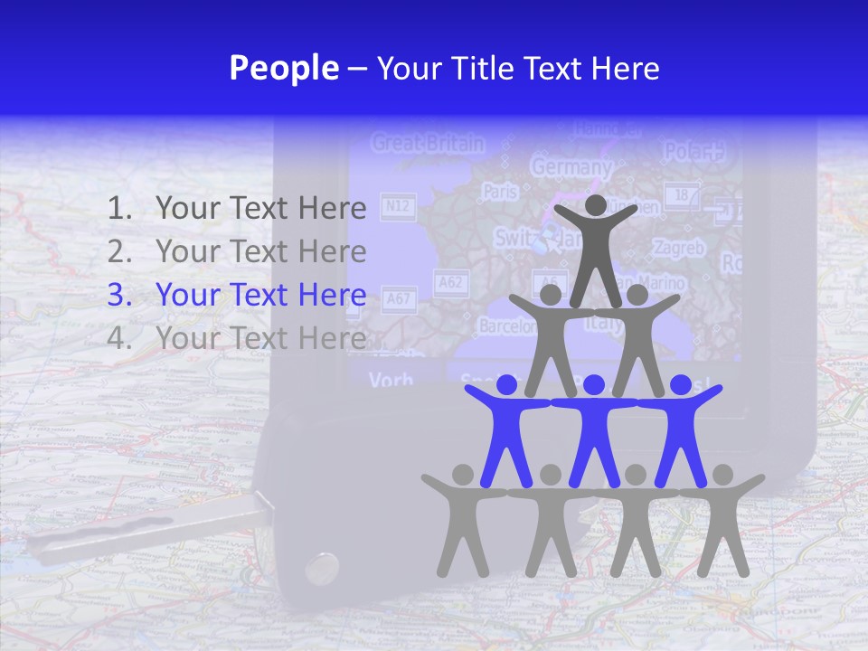 Navigate Control Vacation PowerPoint Template