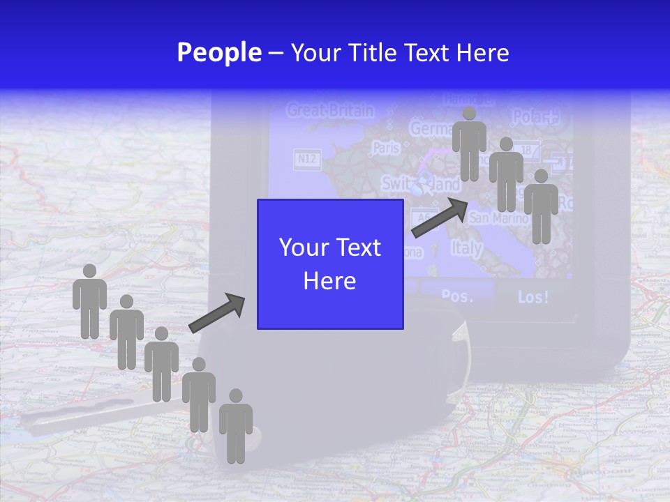 Navigate Control Vacation PowerPoint Template
