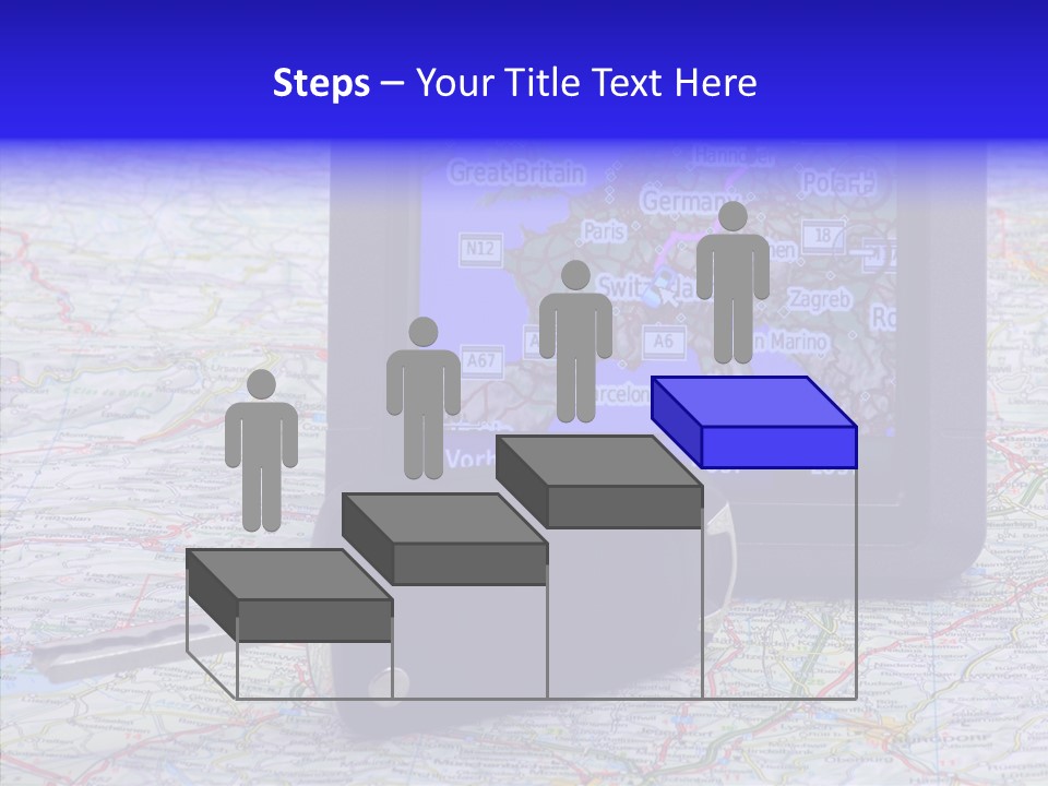 Navigate Control Vacation PowerPoint Template