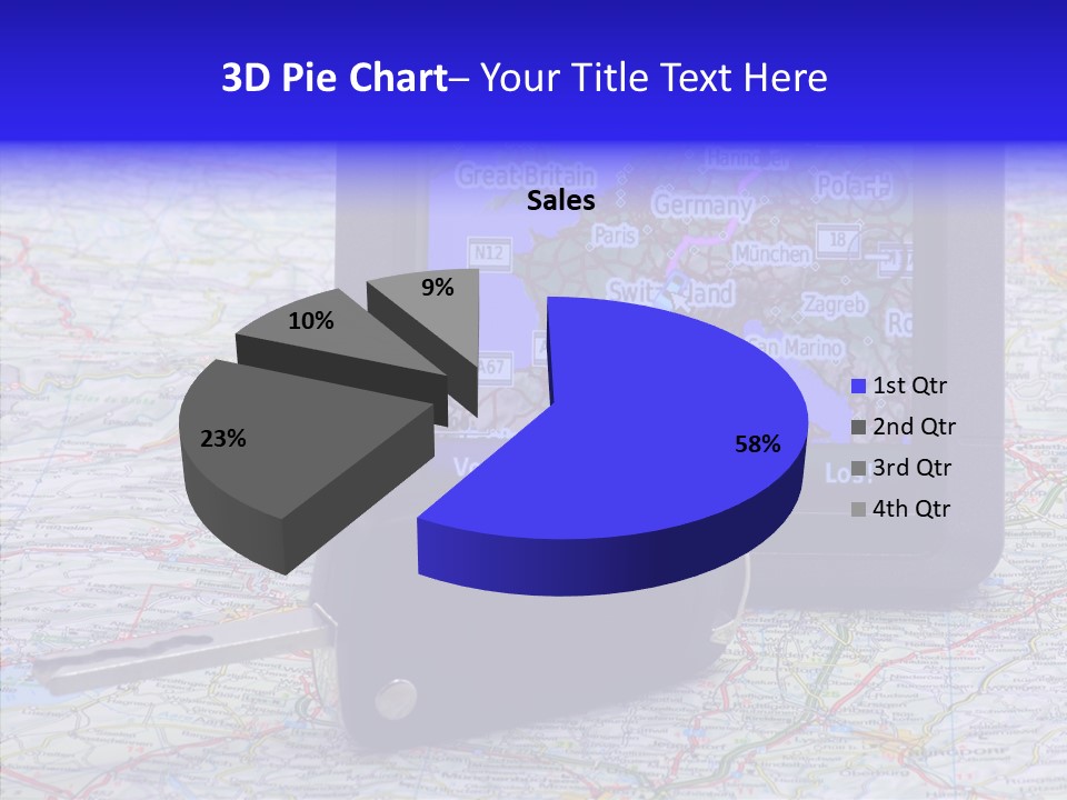 Navigate Control Vacation PowerPoint Template