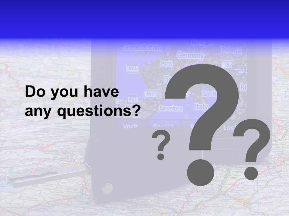 Navigate Control Vacation PowerPoint Template