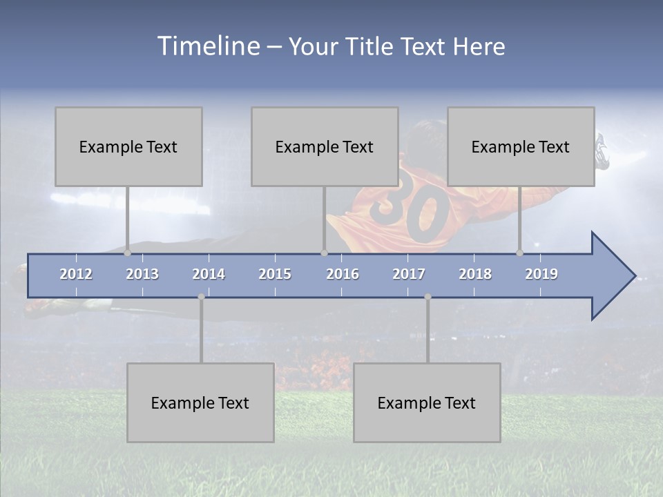 Cloud Event Sport PowerPoint Template