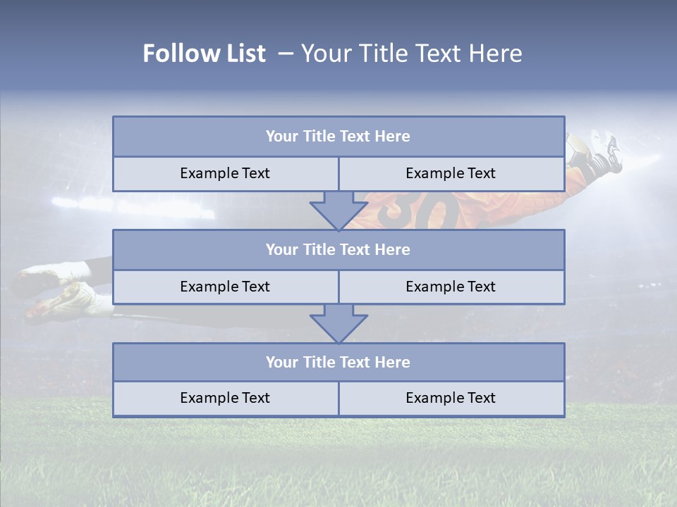 Cloud Event Sport PowerPoint Template