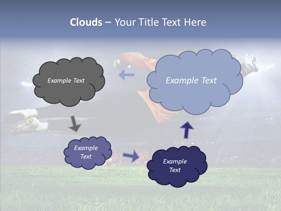 Cloud Event Sport PowerPoint Template