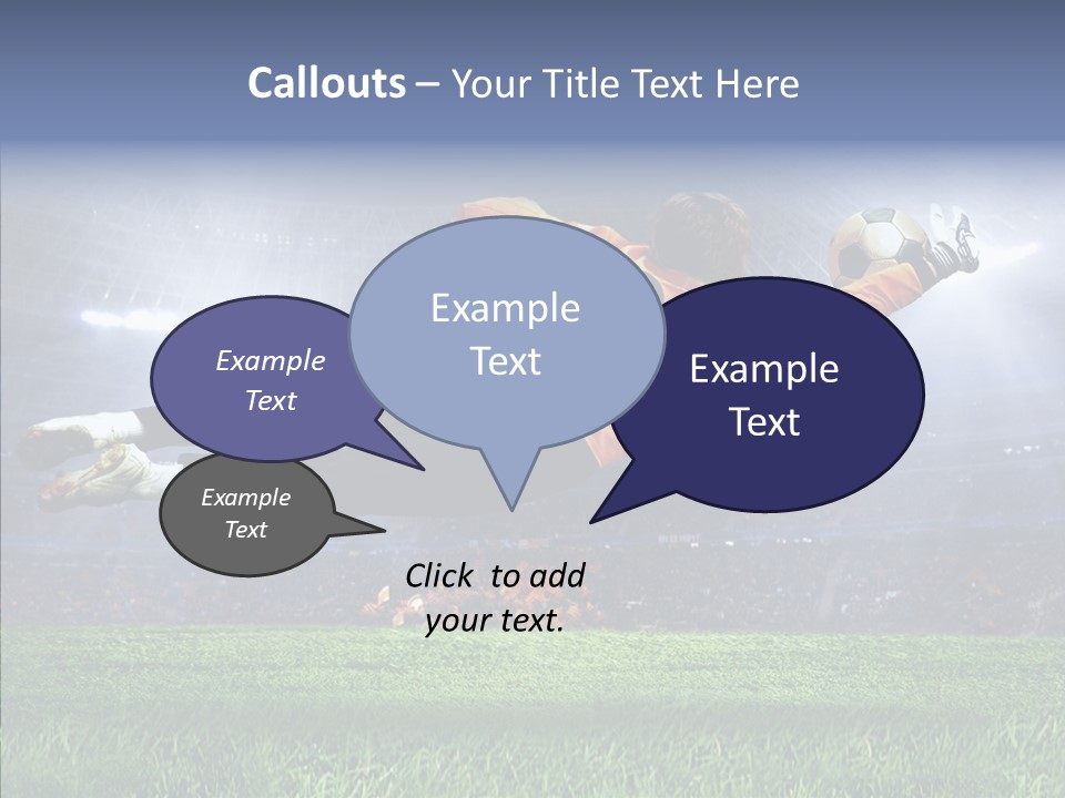 Cloud Event Sport PowerPoint Template