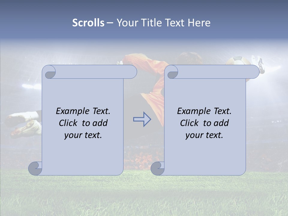 Cloud Event Sport PowerPoint Template