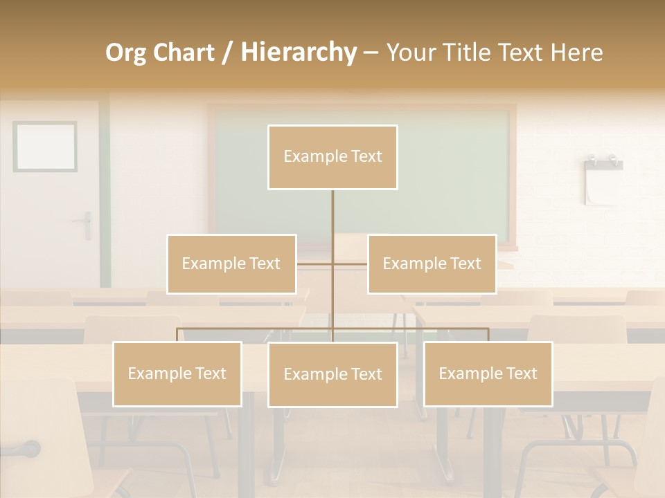Class Blackboard Wall PowerPoint Template