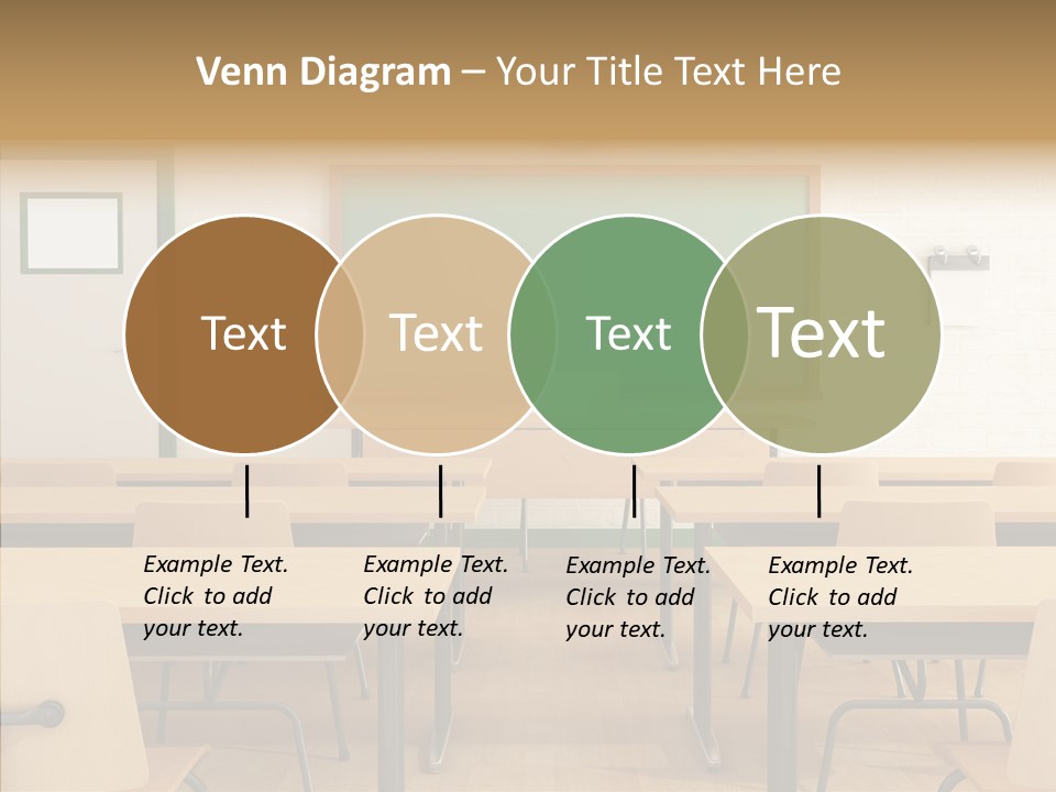 Class Blackboard Wall PowerPoint Template