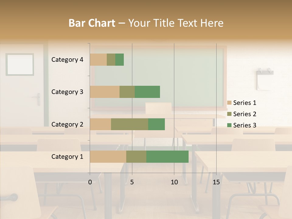Class Blackboard Wall PowerPoint Template
