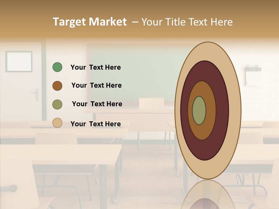 Class Blackboard Wall PowerPoint Template