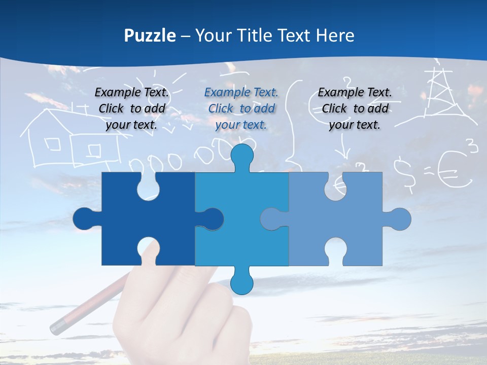 Passion Hug Puppet PowerPoint Template