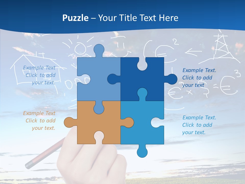 Passion Hug Puppet PowerPoint Template