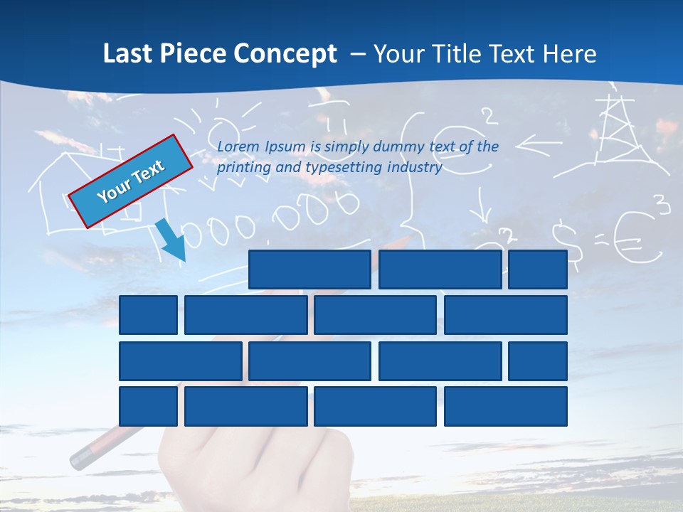 Passion Hug Puppet PowerPoint Template