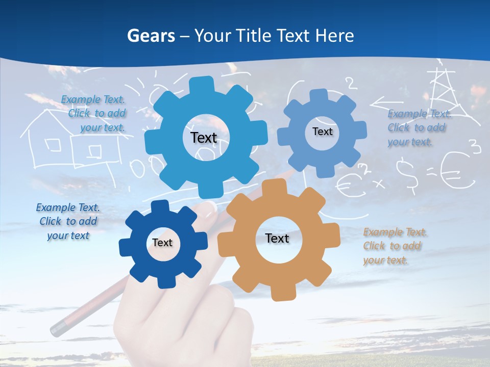 Passion Hug Puppet PowerPoint Template