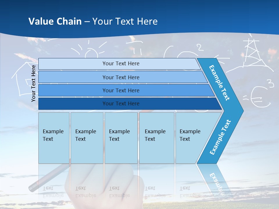 Passion Hug Puppet PowerPoint Template