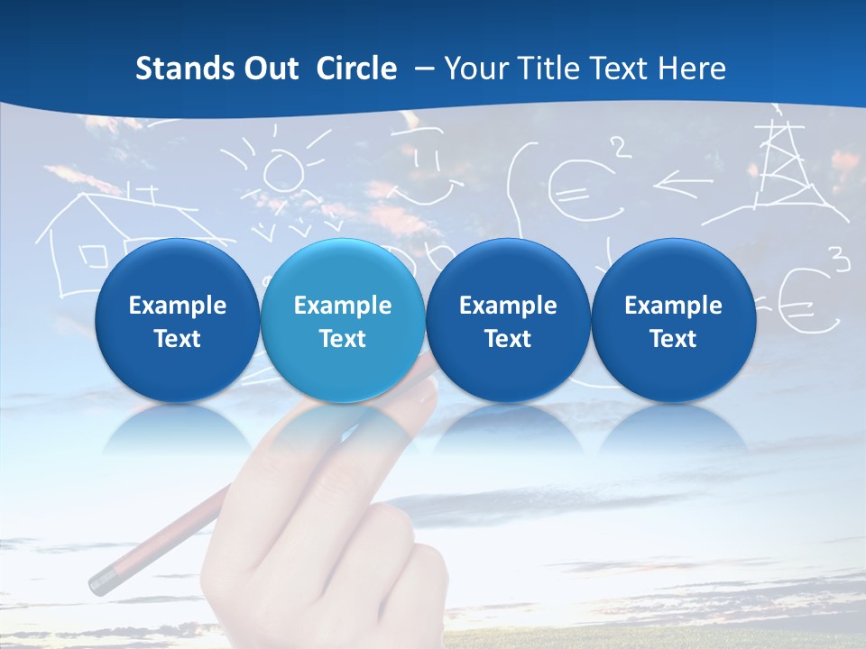 Passion Hug Puppet PowerPoint Template