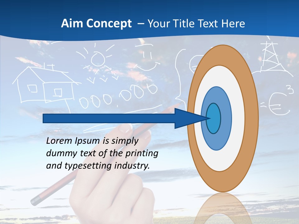 Passion Hug Puppet PowerPoint Template