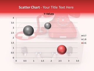 Red Render Isolated PowerPoint Template