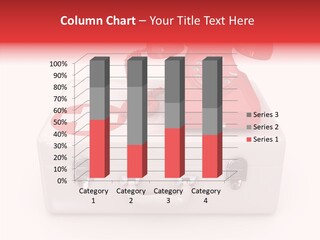 Red Render Isolated PowerPoint Template