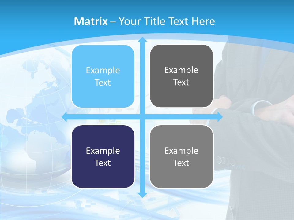 Confidence Planet Person PowerPoint Template