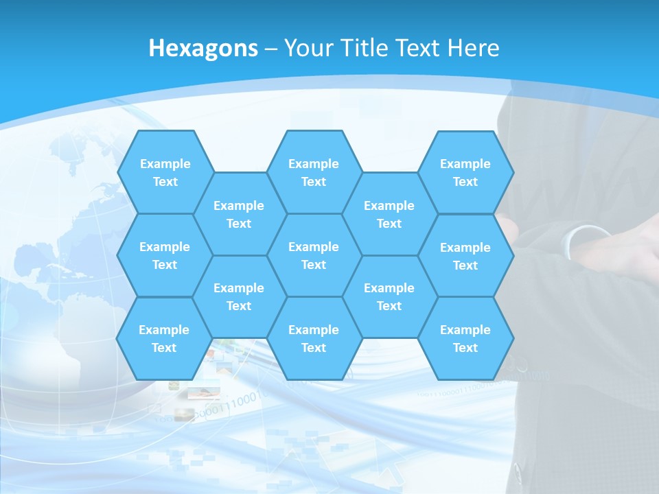 Confidence Planet Person PowerPoint Template