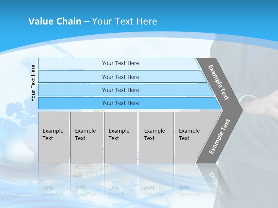 Confidence Planet Person PowerPoint Template