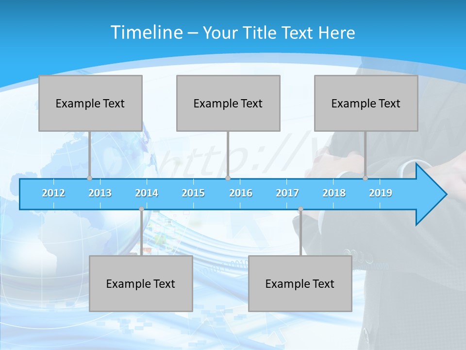 Confidence Planet Person PowerPoint Template