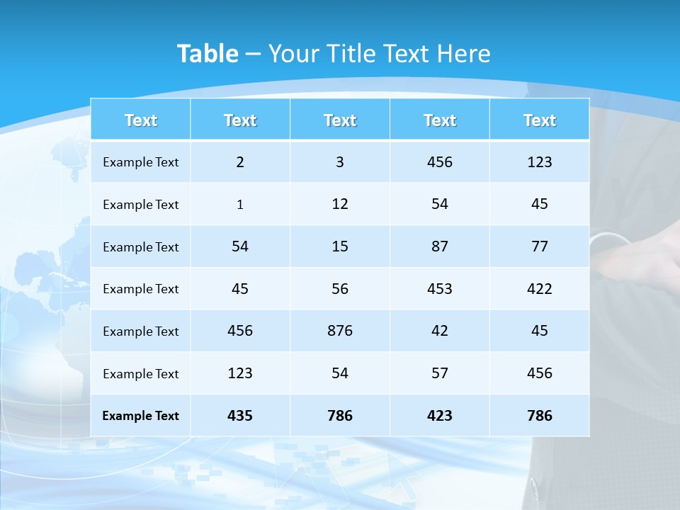Confidence Planet Person PowerPoint Template
