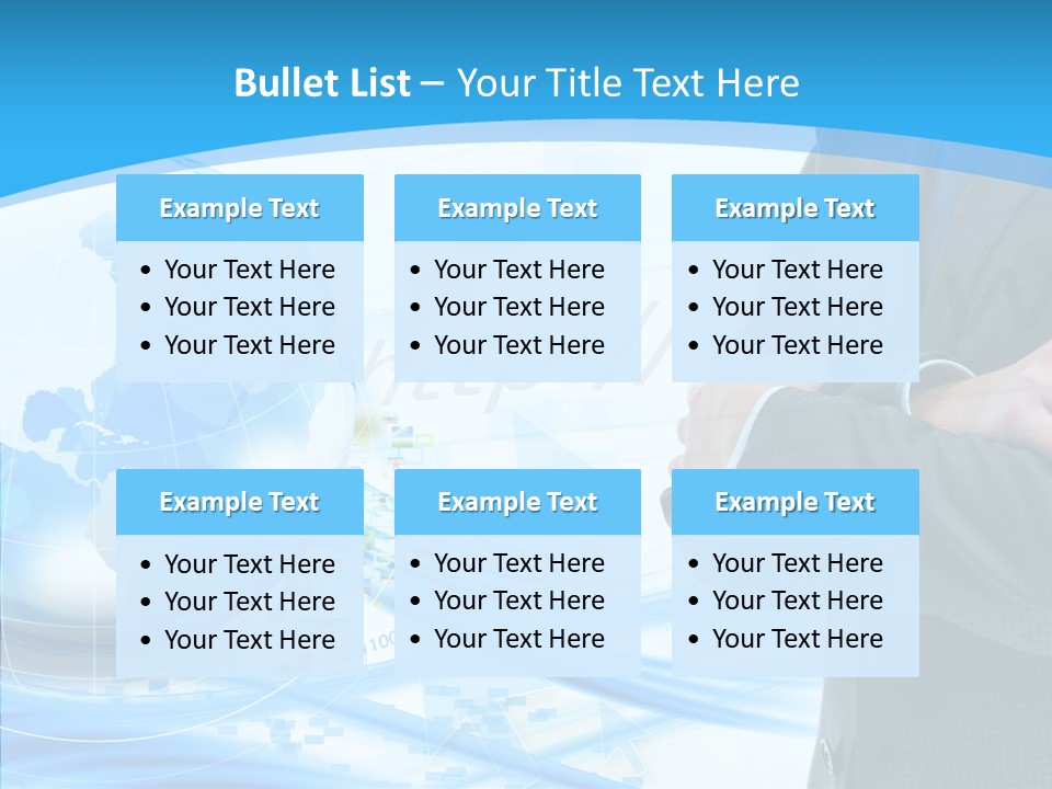 Confidence Planet Person PowerPoint Template