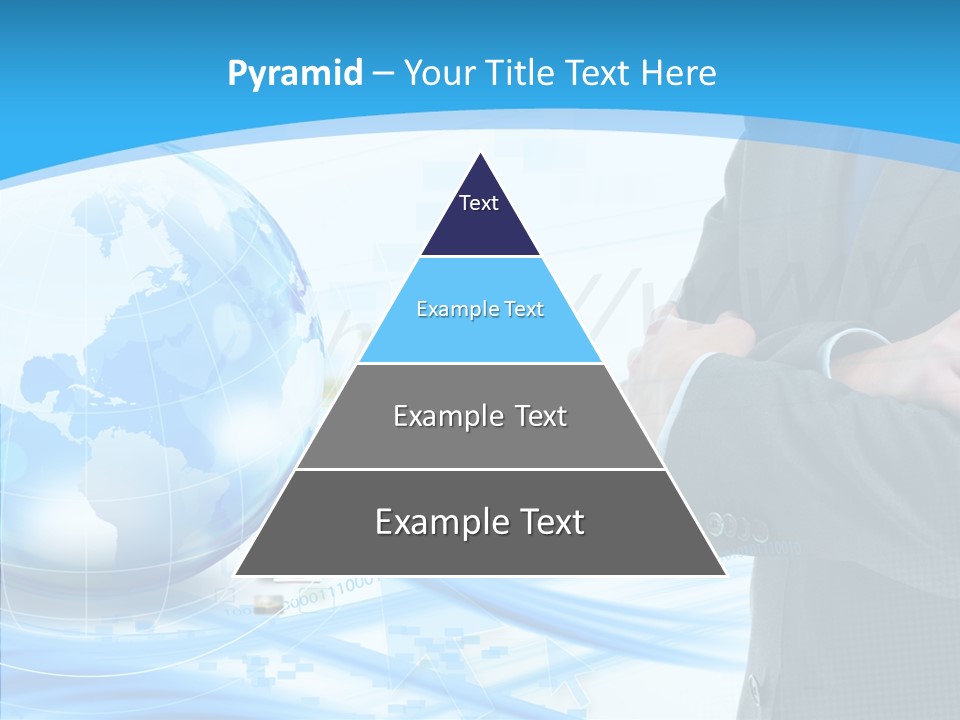 Confidence Planet Person PowerPoint Template