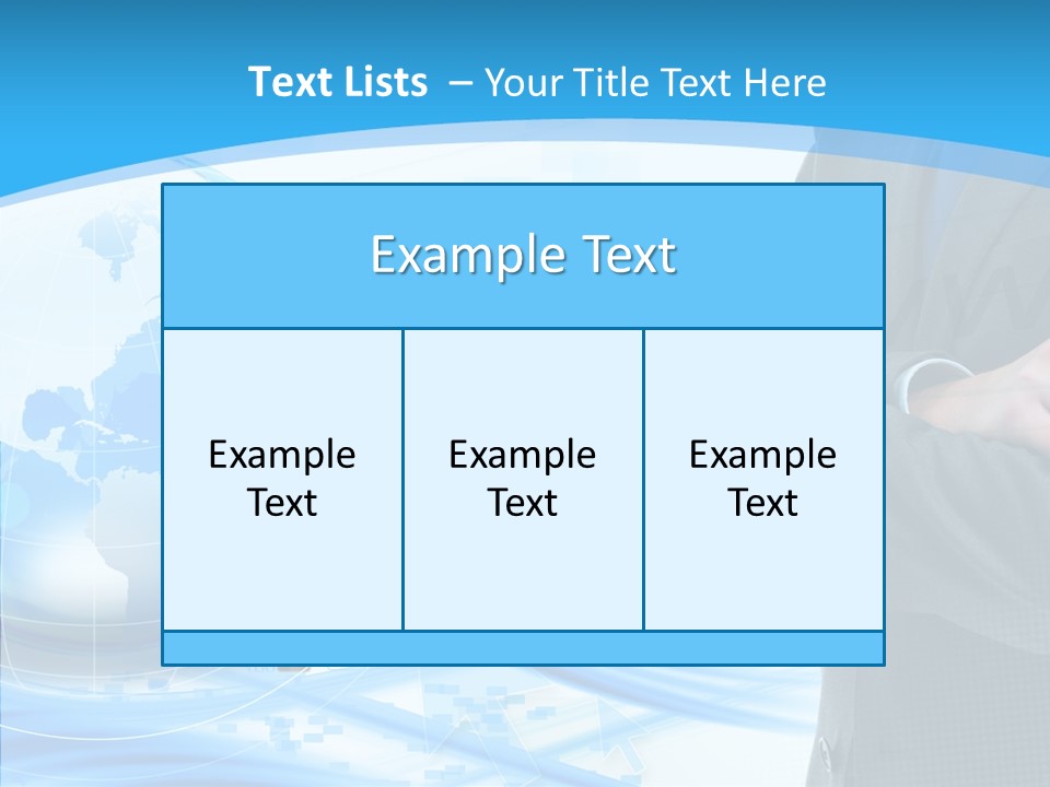Confidence Planet Person PowerPoint Template