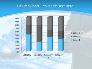 Confidence Planet Person PowerPoint Template