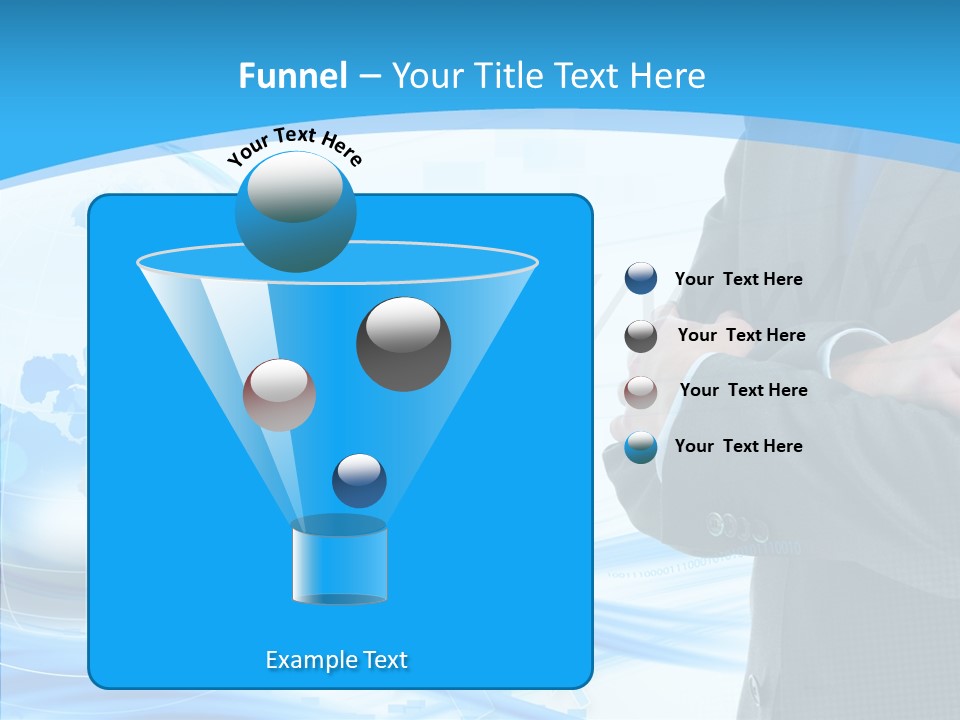 Confidence Planet Person PowerPoint Template