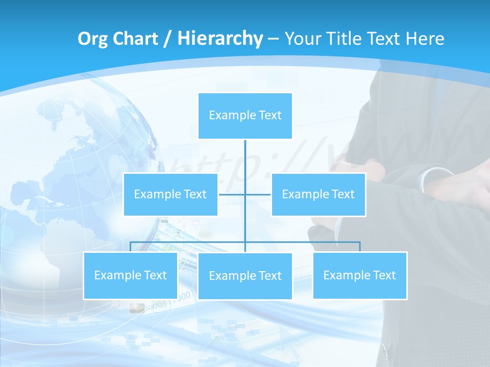 Confidence Planet Person PowerPoint Template