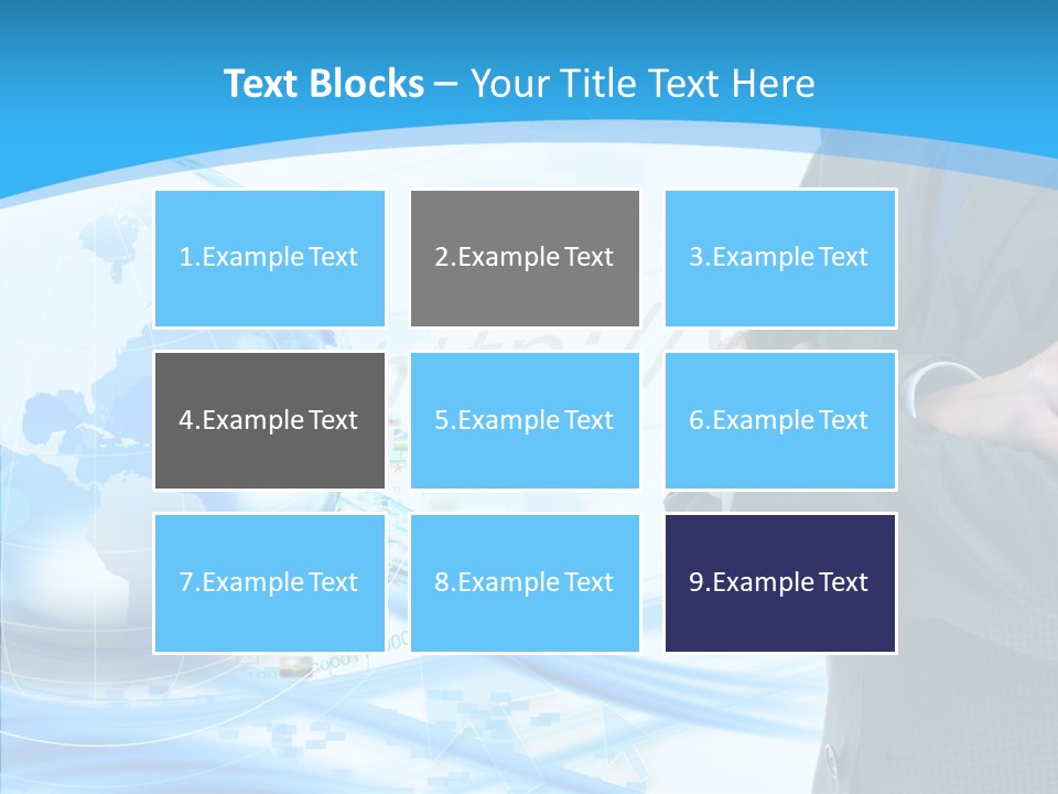 Confidence Planet Person PowerPoint Template